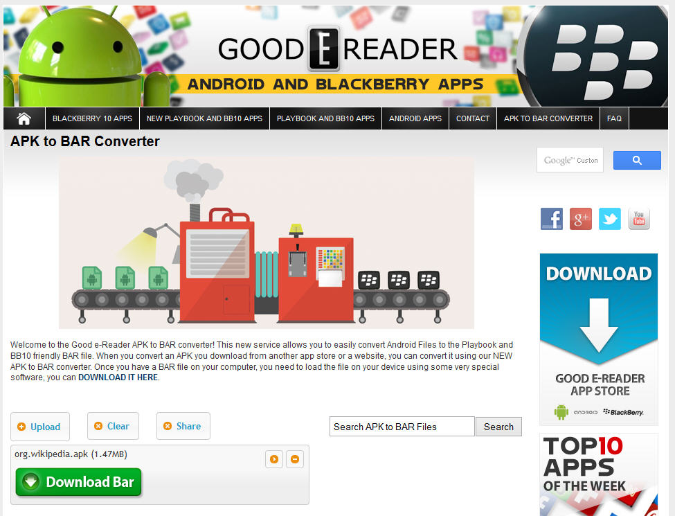 Install Android Apps ke BB Playbook Mico Wendy